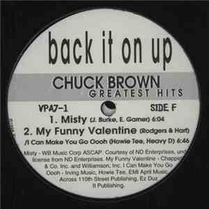 Chuck Brown - Back It On Up - Greatest Hits download flac mp3