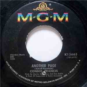Connie Francis - Another Page download flac mp3