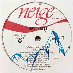 Ray Vista - Don't Let It Go download flac mp3