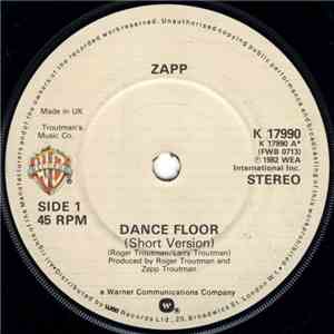 Zapp - Dance Floor / More Bounce To The Ounce download flac mp3