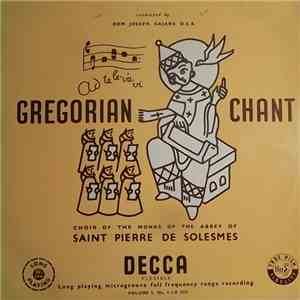 Choir Of The Monks Of The Abbey Of Saint Pierre De Solesmes Conducted By Dom Joseph Gajard O.S.B. - Gregorian Chant, Volume Two No. 4 download flac mp3