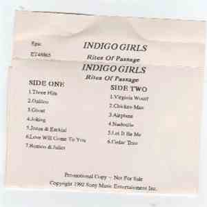 Indigo Girls - Rites Of Passage download flac mp3