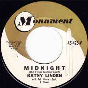 Kathy Linden With Bob Moore's Orch. & Chours - Midnight / The Willow Weeps download flac mp3