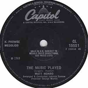 Matt Monro - The Music Played download flac mp3