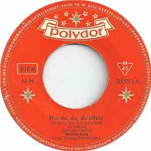 Melitta Berg - Nur Du, Du, Du Allein (To Know Him Is To Love Him) download flac mp3