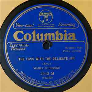 Maria Kurenko - The Lass With The Delicate Air / 'Tis The Last Rose Of Summer download flac mp3