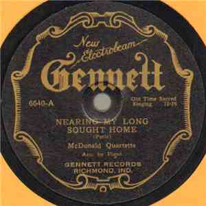 McDonald Quartette - Nearing My Long Sought Home / The Holy Trinity download flac mp3