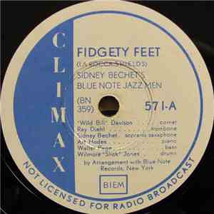 Sidney Bechet's Blue Note Jazz Men - Fidgety Feet / Nobody Knows You ... download flac mp3
