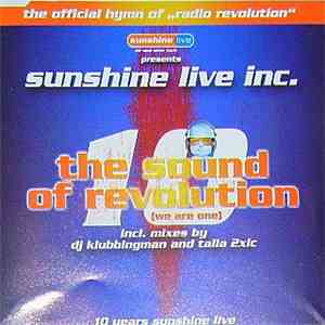 Sunshine Live Inc. - The Sound Of Revolution download flac mp3