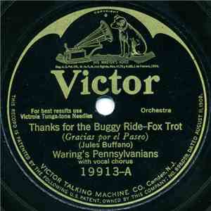 Waring's Pennsylvanians - Thanks For The Buggy Ride / I've Got Some Lovin' To Do download flac mp3