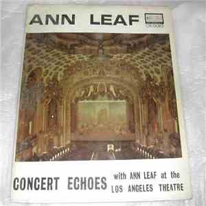 Ann Leaf - Concert Echoes download flac mp3