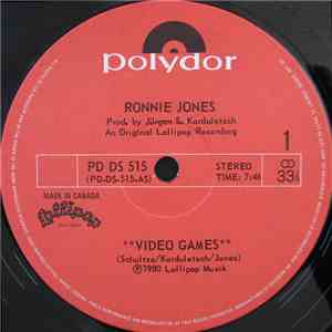 Ronnie Jones - Video Games download flac mp3