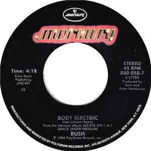 Rush - Body Electric download flac mp3