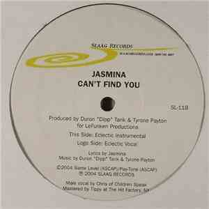 Jasmina - Can't Find You download flac mp3