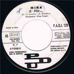 Mina  - E Poi... / Domenica Sera download flac mp3
