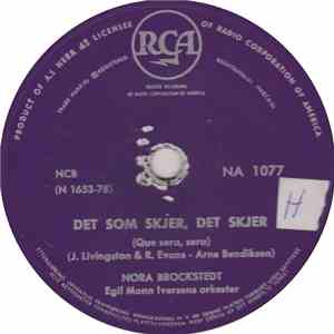 Nora Brockstedt, Egil Monn Iversens Orkester - Det Som Skjer, Det Skjer / Jolie Jaqueline download flac mp3