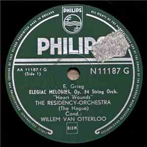 Willem Van Otterloo, Residency-Orchestra (The Hague), The, E. Grieg - Elegiac Melodies Op.34 download flac mp3