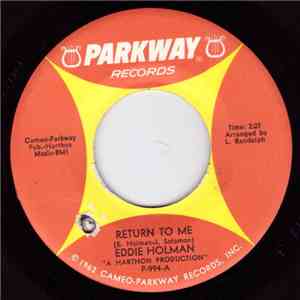 Eddie Holman - Return To Me download flac mp3