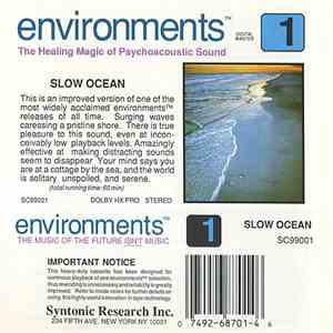 No Artist - Environments 1 (The Music Of The Future Isn't Music / The Healing Magic Of Psychoacoustic Sound) - Slow Ocean flac mp3 download