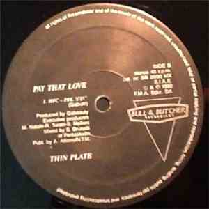Thin Plate - Pay That Love download flac mp3