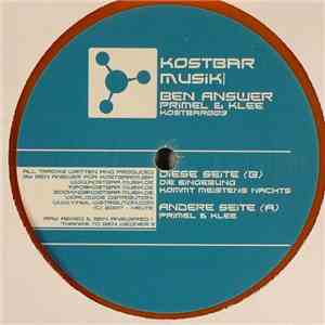 Ben Answer - Primel & Klee download flac mp3