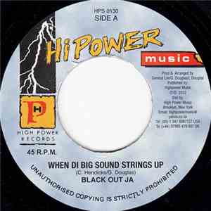 Black Out JA - When Di Big Sound Strings Up download flac mp3