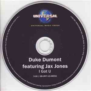 Duke Dumont Feat. Jax Jones - I Got U download flac mp3