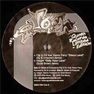 Flip & Fill Feat. Karen Parry / Insight  - Disco Land (Remix) / Only Your Love (Remix) download flac mp3