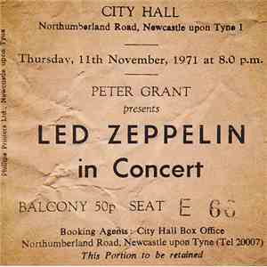 Led Zeppelin - Newcastle 1971 download flac mp3