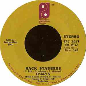 O'Jays - Back Stabbers download flac mp3