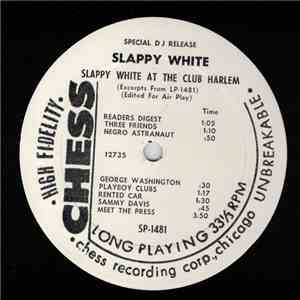 Slappy White - Slappy White At The Club Harlem download flac mp3