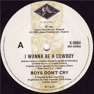 Boys Don't Cry - I Wanna Be A Cowboy download flac mp3