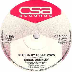 Errol Dunkley - Betcha By Golly Wow / Prestige Woman download flac mp3
