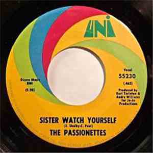 The Passionettes - Sister Watch Yourself download flac mp3