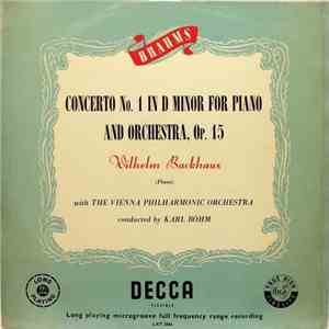 Brahms : Backhaus, Vienna Philharmonic, Karl Böhm - Concerto No.1 In D Minor For Piano And Orchestra, Op. 15 download flac mp3