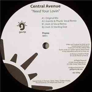 Central Avenue - Need Your Lovin download flac mp3