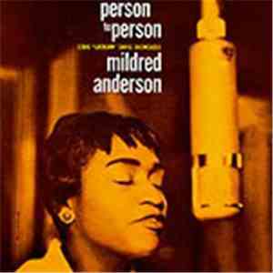 Mildred Anderson - Person To Person download flac mp3