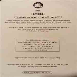 Embee - Change Da Beat / Go Off - Go Off download flac mp3
