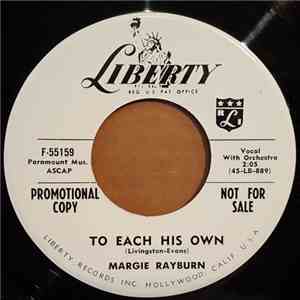 Margie Rayburn - To Each His Own download flac mp3