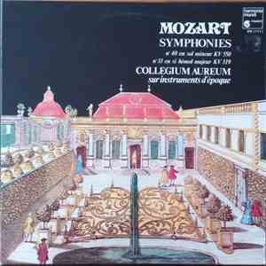 Mozart – Collegium Aureum, Franzjosef Maier - Symphonies No. 40 En Sol Mineur Kv 550 - No. 33 En Si Bémol Majeur Kv 319 - Sur Instruments D'époque download flac mp3