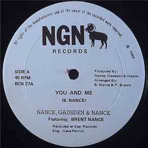 Nance, Gadsen & Nance Featuring Brent Nance - You And Me download flac mp3