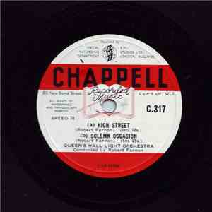 The Queen's Hall Light Orchestra Directed By Robert Farnon - High Street - Solemn Occasion / Taj Mahal download flac mp3