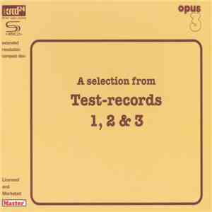 Various - A Selection From Test-Records 1, 2, & 3 download flac mp3