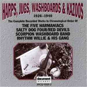 Various - Harps, Jugs, Washboards & Kazoos (1926-1940) download flac mp3