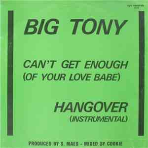 Big Tony - Can't Get Enough (Of Your Love Babe) download flac mp3