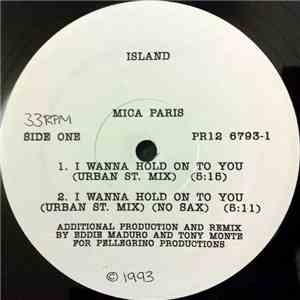 Mica Paris - I Wanna Hold On To You download flac mp3
