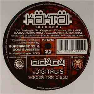 O.D.404 - Digitalis / Rock Tha Disco download flac mp3