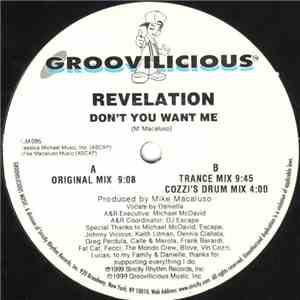Revelation  - Don't You Want Me download flac mp3