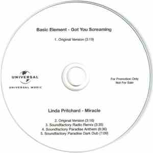 Basic Element / Linda Pritchard - Got You Screaming / Miracle download flac mp3