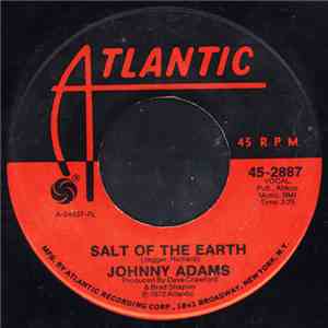 Johnny Adams - Salt Of The Earth / I'll Carry You download flac mp3